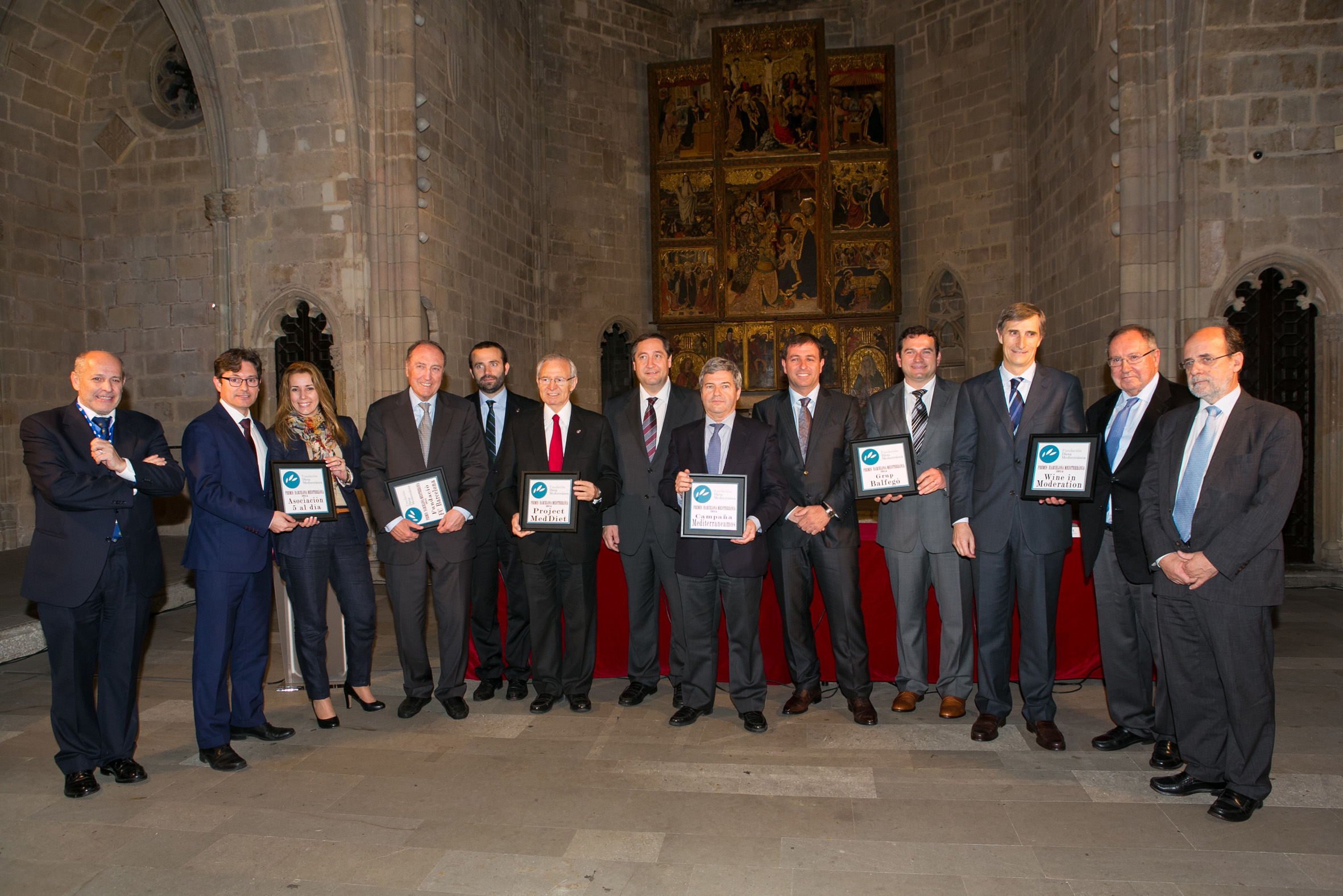 La Fundación Dieta Mediterránea celebra sus premios en colaboración con el Ayuntamiento de Barcelona